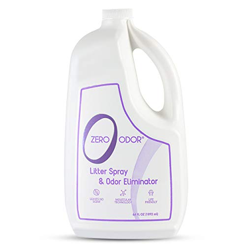 Litter Box Odor Eliminator Refill (64 Fl Oz (Pack of 1))