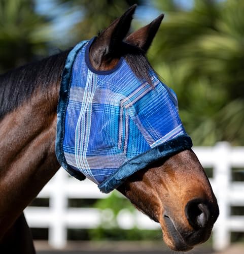 Horse Fly MASK with Fleece Trim (181 - Kentucky Blue)