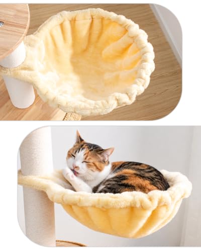 Wood Cat Tree for Large Cat (Nature DC888)