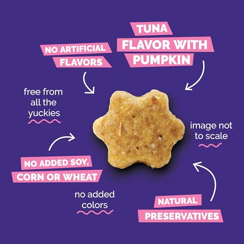 Crunchy Cat Treats (2.5 Ounce (Pack of 1) / Tuna & Pumpkin)