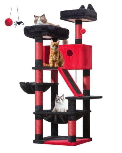 Gothic Cat Tree (Gothic / 57.5 Inches)