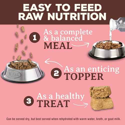 Primal Freeze Dried Raw Cat Food Nuggets (5.5 Ounce (Pack of 1))