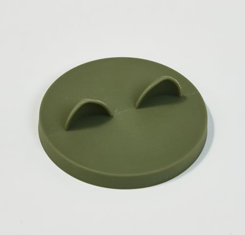 Cat Food Can Lids for 3oz Small Pet Cans (Camo Green)