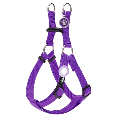 No Pull Dog Harness Small Sized Step (Purple / Small)