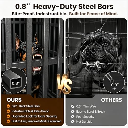 Heavy Duty Dog Crate (49in)