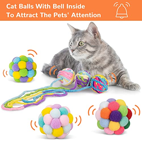 Cat Toys Balls with Bells Inside (1.6 Inches)