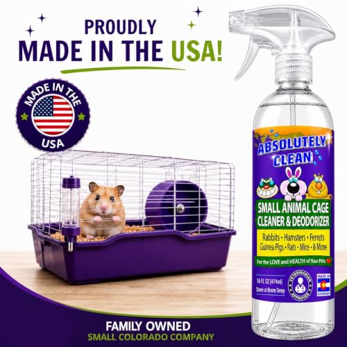 Amazing Small Animal Cage Cleaner (16 Fl Oz (Pack of 1))