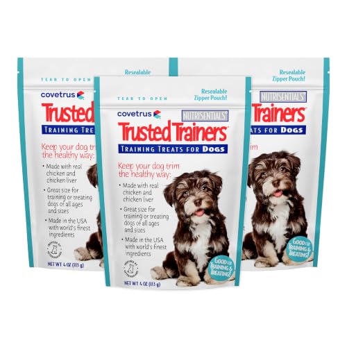 NutriSentials Trusted Trainers Soft Dog Training Treats (4 Ounce (Pack of 3))