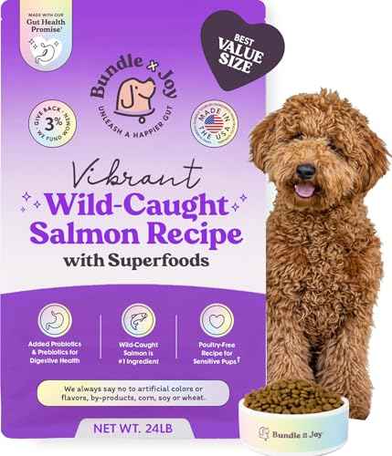 Salmon Probiotic Dry Dog Food (24 Pound)