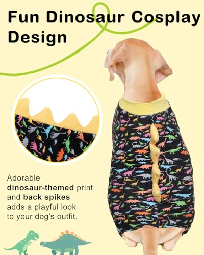 Dinosaur Costume Dog Pajamas (XX-Large / Dinos#1)