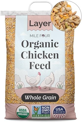 Organic Chicken Feed (Whole Grain / 23 Pound (Pack of 1))