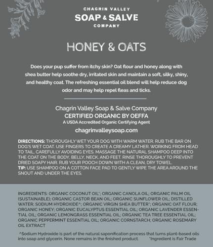 Certified Organic Dog Shampoo and Conditioner