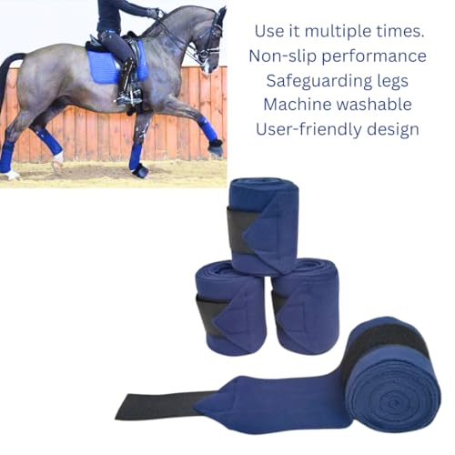 Horse Leg Bandage (NAVY BLUE)