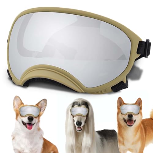 Medium Dog Sunglasses with Adjustable Strap UV Protection