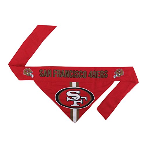 NFL San Francisco 49ers Pet Bandana (San Francisco 49ers / XLarge)
