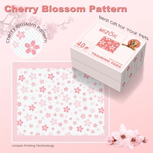 Pink Puppy Pads with Adhesive Tabs Disposable No Leak XL 28x34in 40Ct (28x34in | 40Ct-Pink)