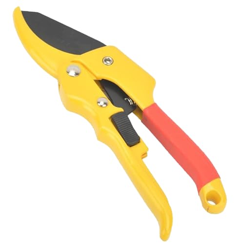 Premium 8 inch garden clippers (Red/Yellow)