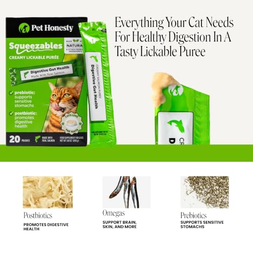 Vet Backed Cat Probiotics Lickable Puree (20-Day Supply)