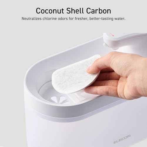 ELECOM Replacement Softening Filters (White / Replacement Filter)