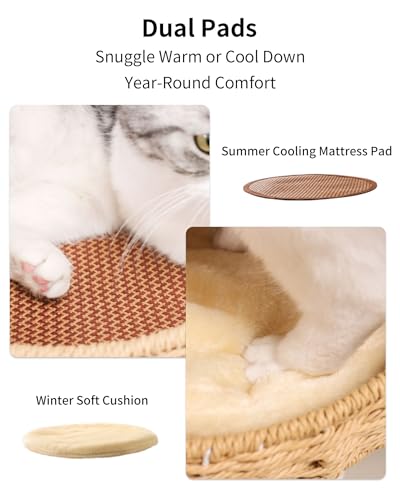 Wood Cat Tree for Large Cat (Nature 81007)