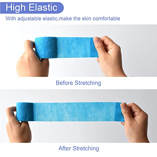 2 Inches Self Adhesive Bandage Wrap (2 Inch / Light Blue)