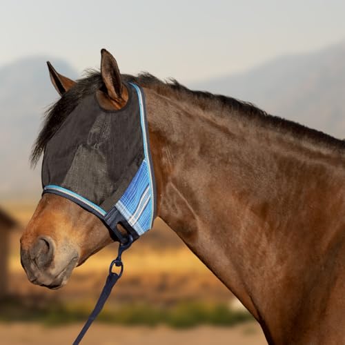 Kensington 90% UV Fly Mask CatchMask UViator (181-kentucky Blue)