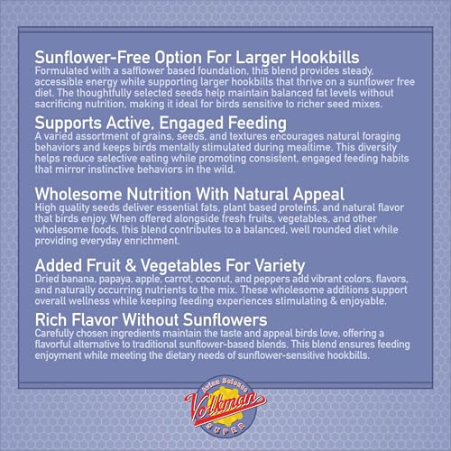 Seed Avian Science Super Hookbill Bird Food 4lb (4 Pound (Pack of 1))