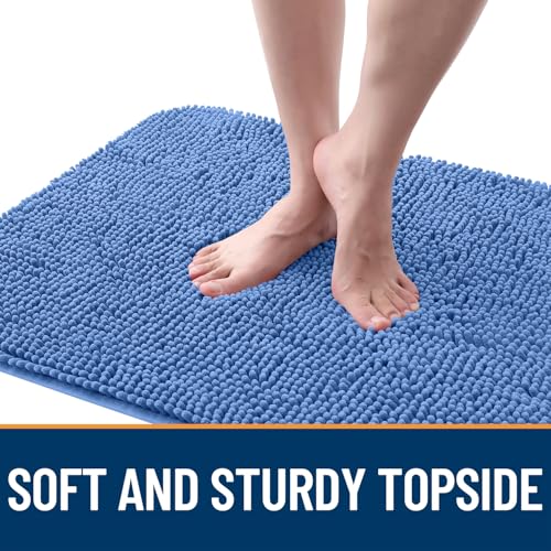 Dog Door Mat for Muddy Paws 44x32 (Cornflower Blue / 44" X 32")