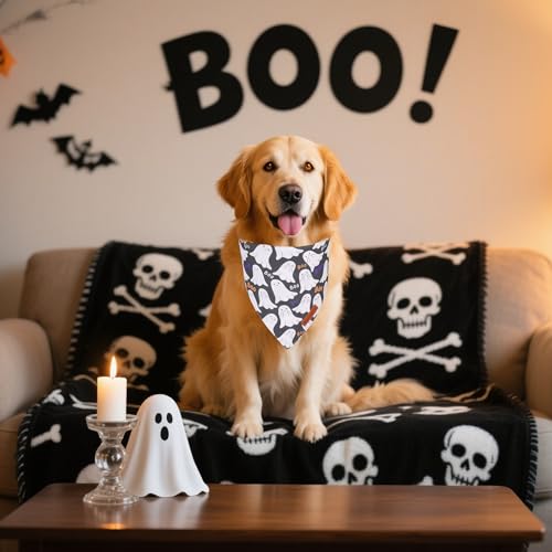 Halloween Dog Bandanas (Large / Halloween-2)