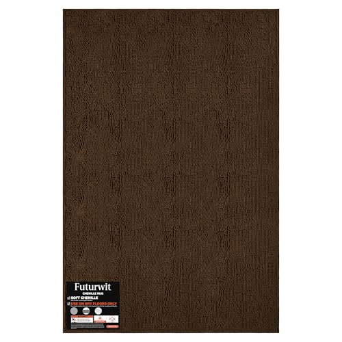 Dog Door Mat for Muddy Paws (72"x48" / Brown)
