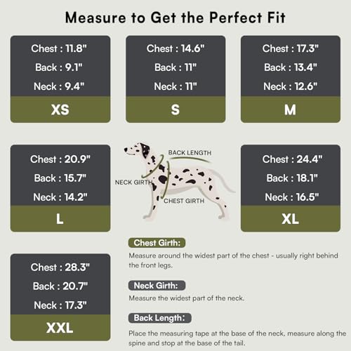Small Dog Sweater for Small Dogs Boy (X-Small / Olive Green)