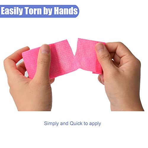 2 Inches Self Adhesive Bandage Wrap Cohesive Wrap (2 Inch / Pink)