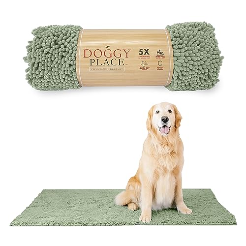 Dog Mud Mat 60" x 36" Sage (60" x 36" / Sage)
