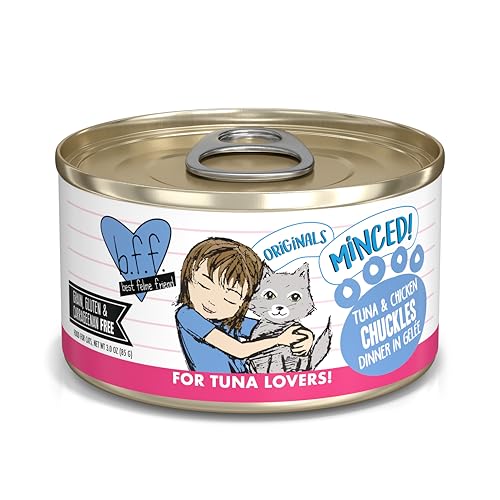 BFF Minced Natural Wet Cat Food (3 Ounce (Pack of 24))