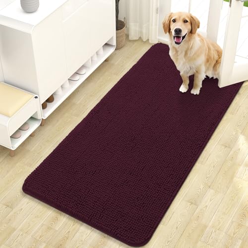 Dog Door Mat for Muddy Paws 47x24 (Russet / 47" X 24")