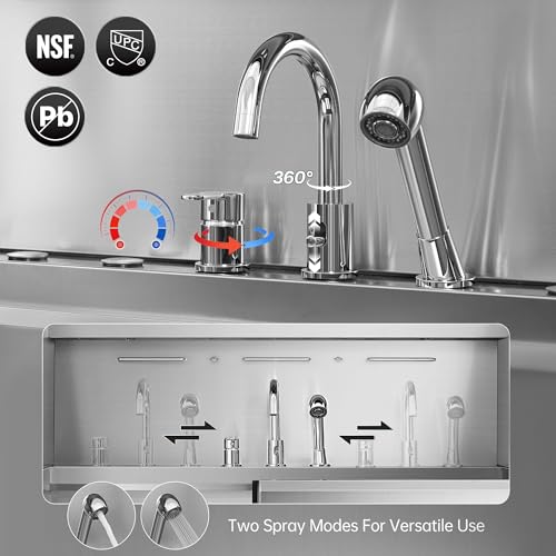 LED Dog Washing Station (50")