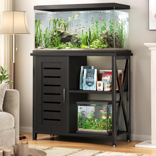 20 29 Gallon Fish Tank Stand (Black / 20-29 Gallon)