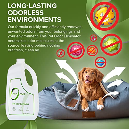 Pet Odor Eliminator Refill for Dog & Cat Urine (64 Fl Oz (Pack of 1))