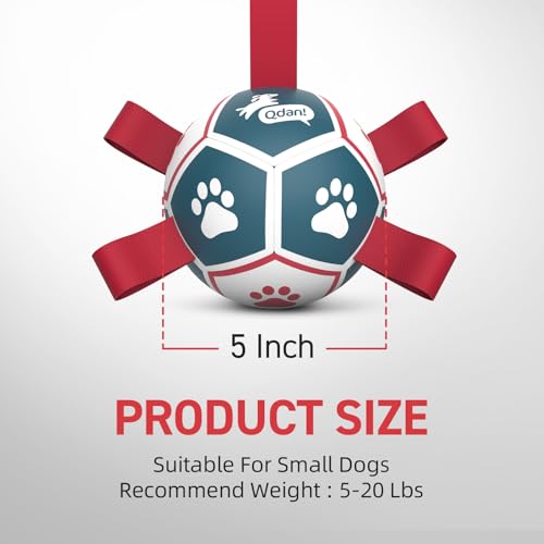 Small Dog Toys (Red-Blue / Small Size 1 (5 Inch))