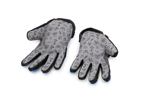 Kids Bike Gloves (Blue / 7)