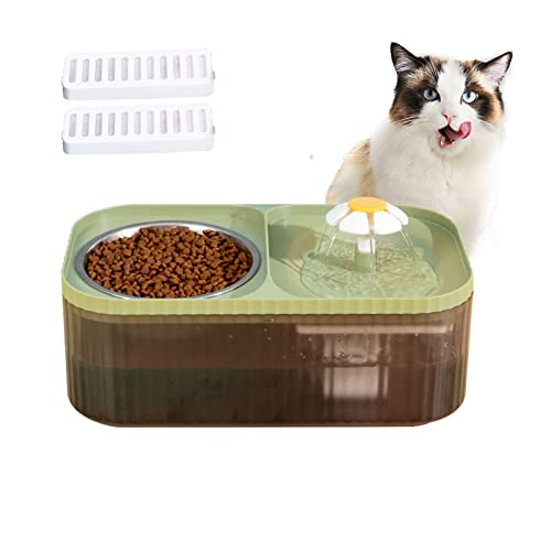 Cat Fountain Water Bowl Stainless Steel