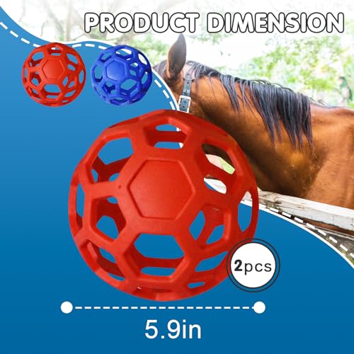 2 Pcs Hay Ball for Horses to Play with