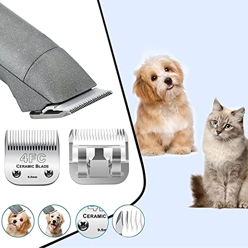 3PCS 4FC Blades Dog Grooming Blades Compatible with Andis (3pack #4fc)