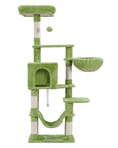 Cat Tree Multi (Green / 60.6 Inches)