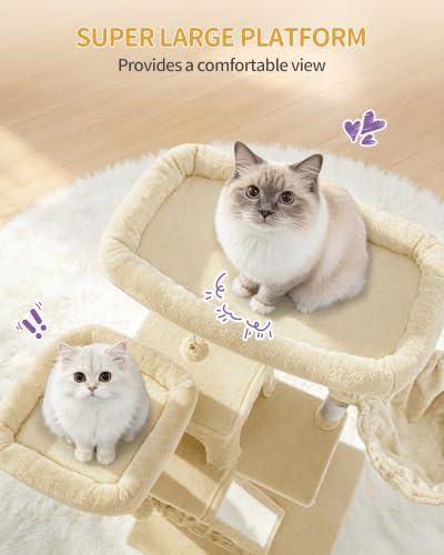 Large Cat Tree (Beige)
