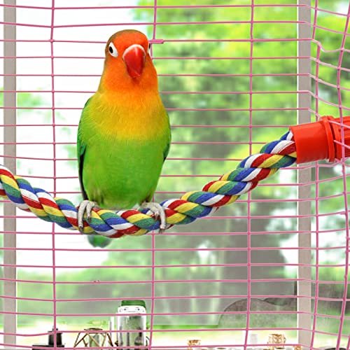 Bird Rope Perches Cage Climbing Accessories