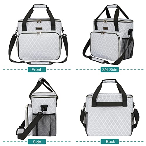 Dog Travel Bag (DLwhite / Medium)