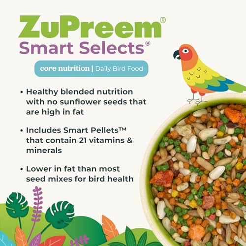 Smart Selects Cockatiel & Conure Food (2.5 Pound (Pack of 1))