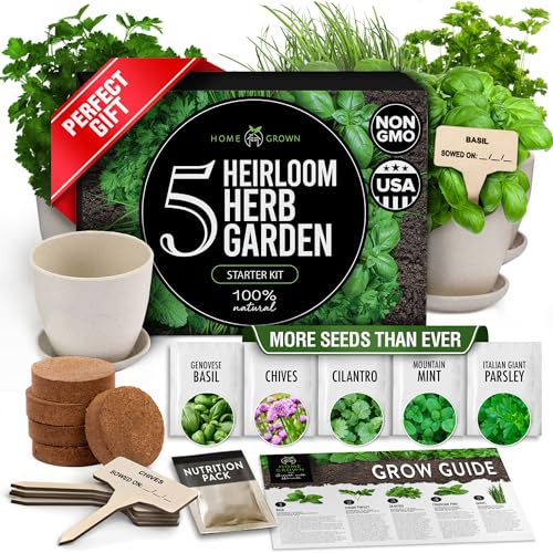 5 Herb Indoor Garden Starter Kit