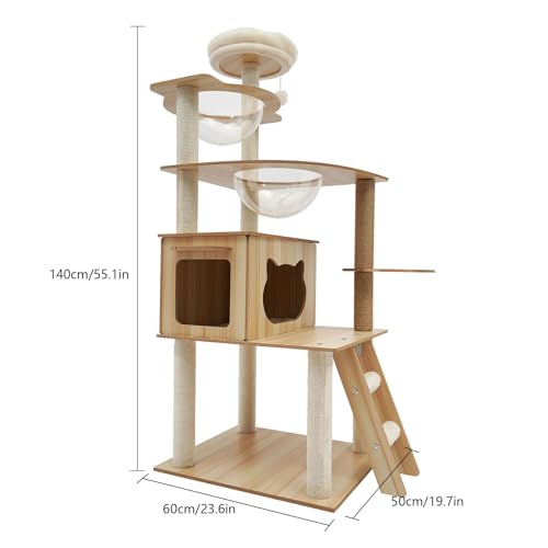 Wood Cat Tree
